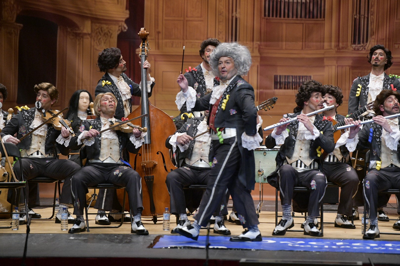 La orquesta de Al Maridi, en semifinales.