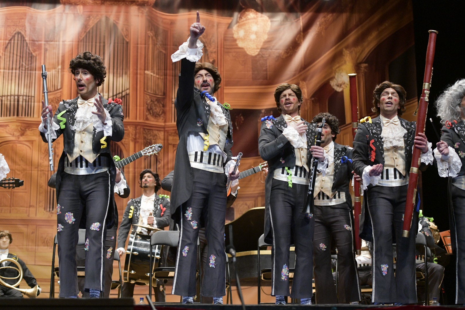 La orquesta de Al Maridi, en semifinales.