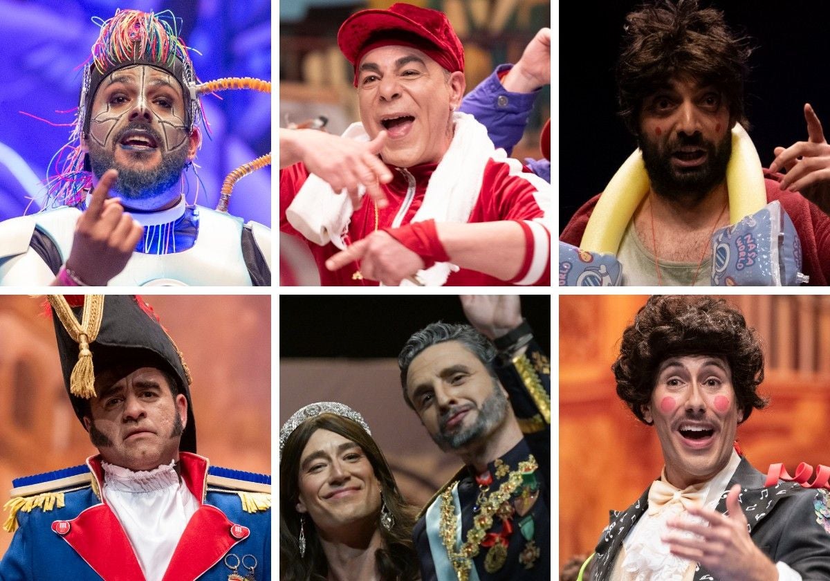 Así son las seis murgas finalistas del concurso del Carnaval de Badajoz