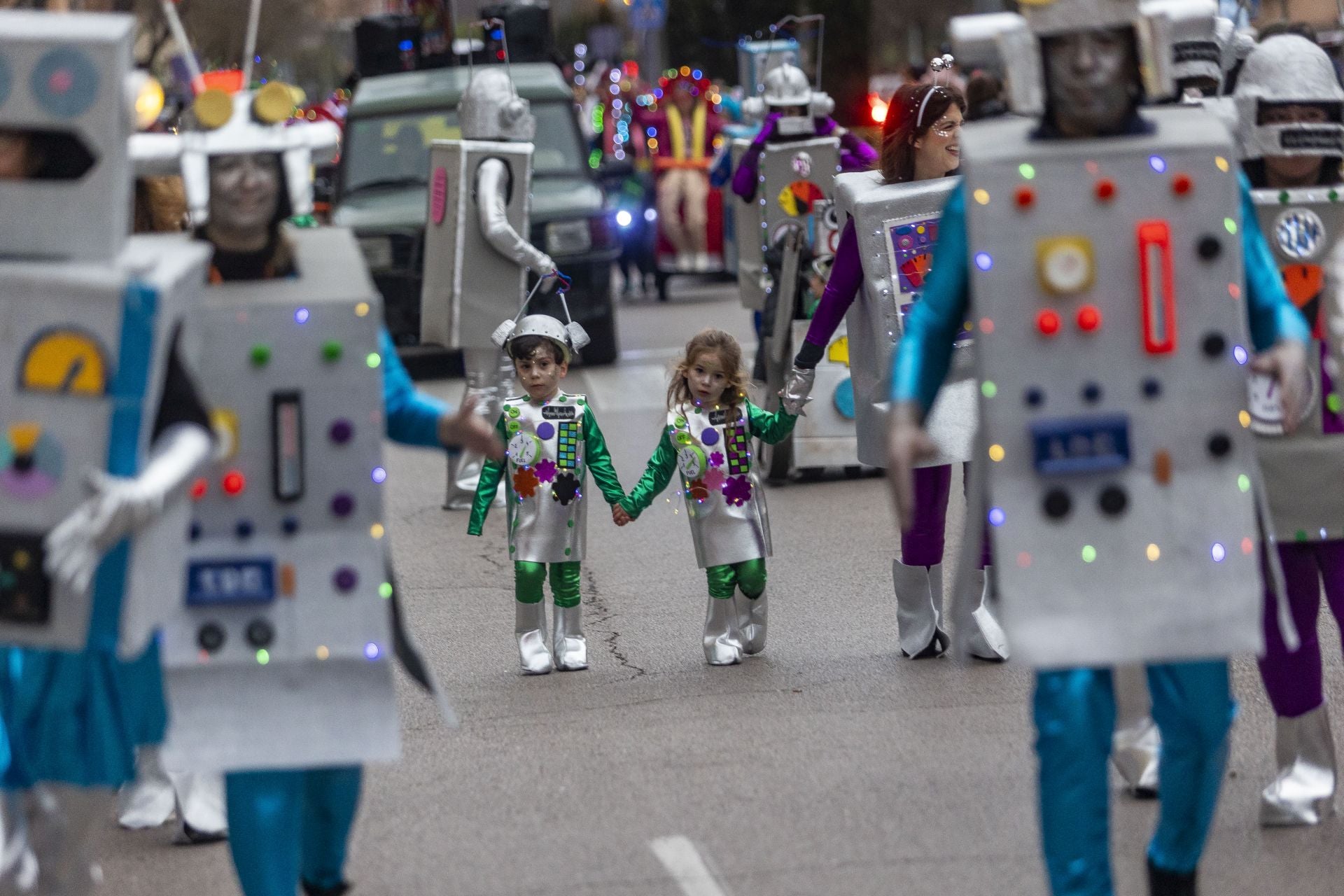 Las mejores imágenes del desfile del Carnaval de Cáceres