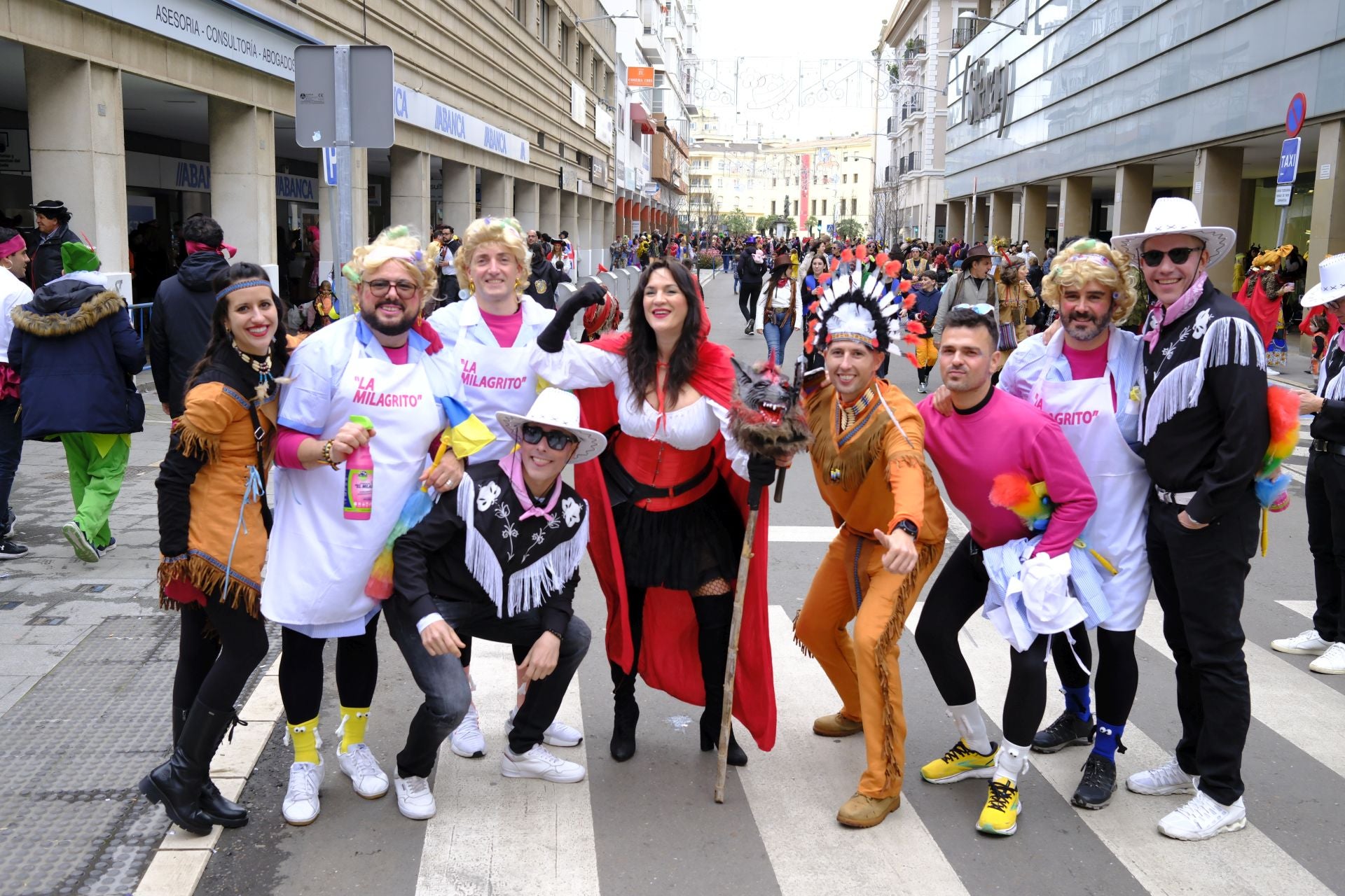 Los disfraces más originales del Carnaval de Badajoz 2025, en imágenes