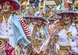 Las mejores imágenes del Gran Desfile de Comparsas del Carnaval de Badajoz 2025 (II)