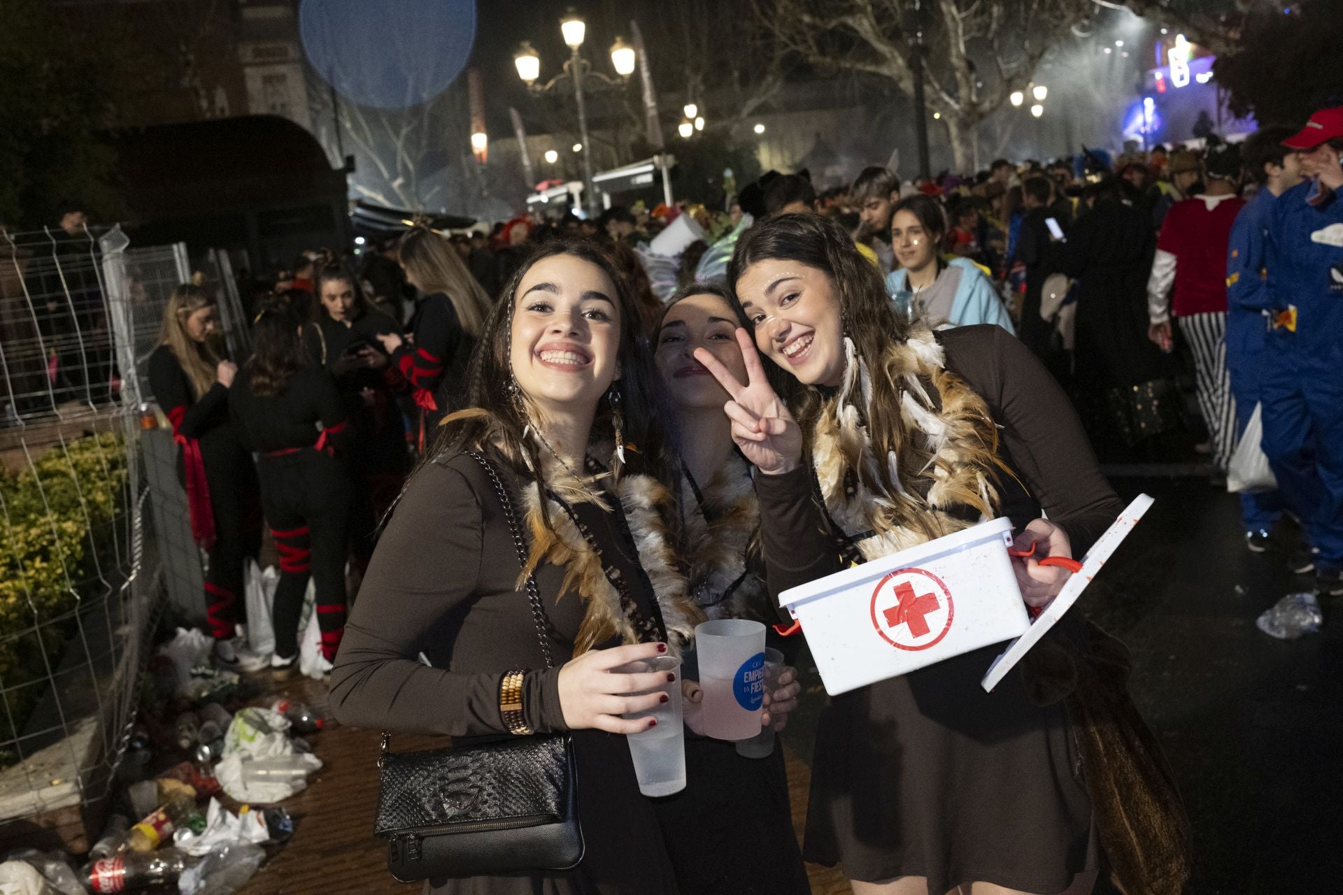 Las mejores imágenes del sábado noche del Carnaval de Badajoz