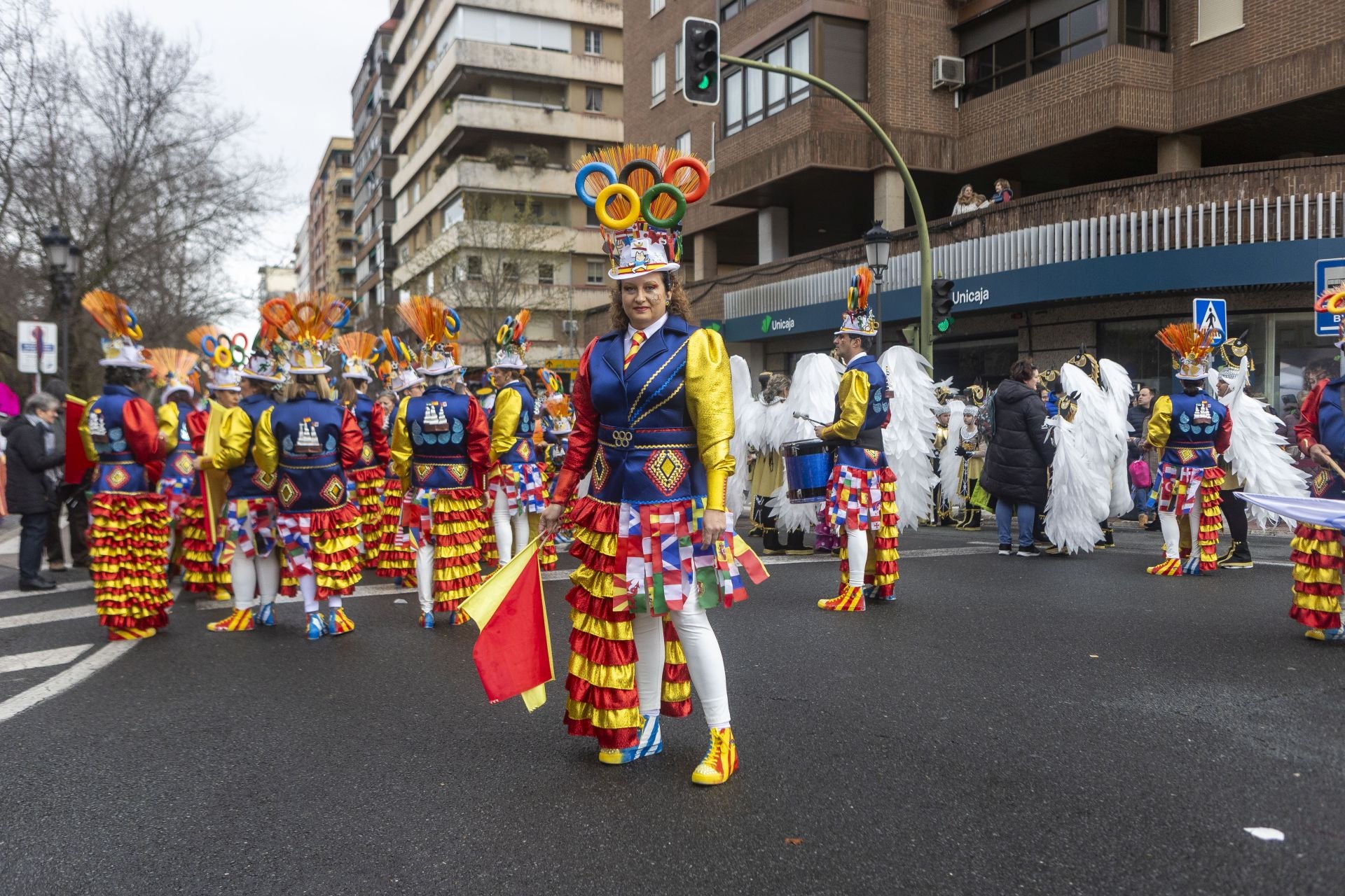 Las mejores imágenes del desfile matinal del domingo de Carnaval en Cáceres