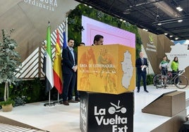 Presentación de la Vuelta a Extremadura.