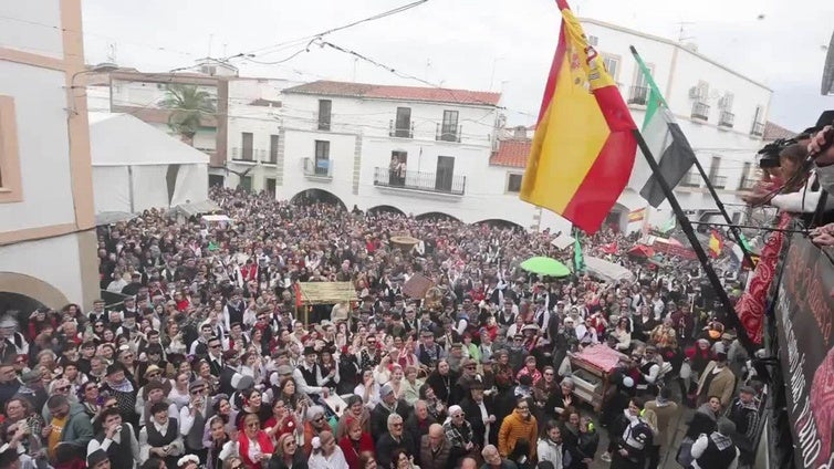 La Pedida de la Patatera luce en Malpartida de Cáceres