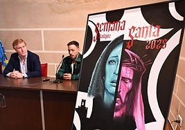 El artista urbano Chino rompe con la tradición en el cartel de la Semana Santa de Badajoz