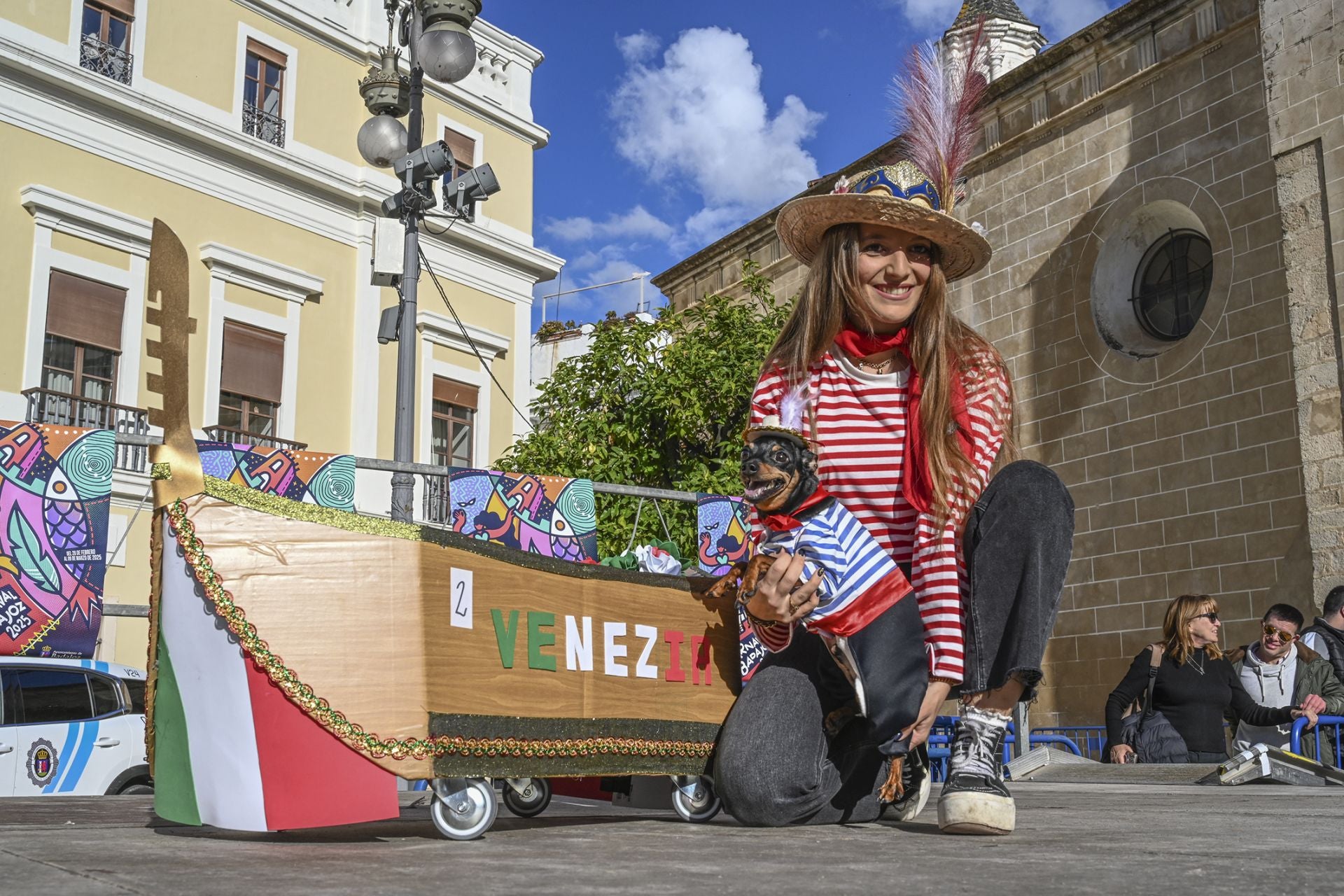 Concurso de disfraces de mascotas del Carnaval de Badajoz 2025