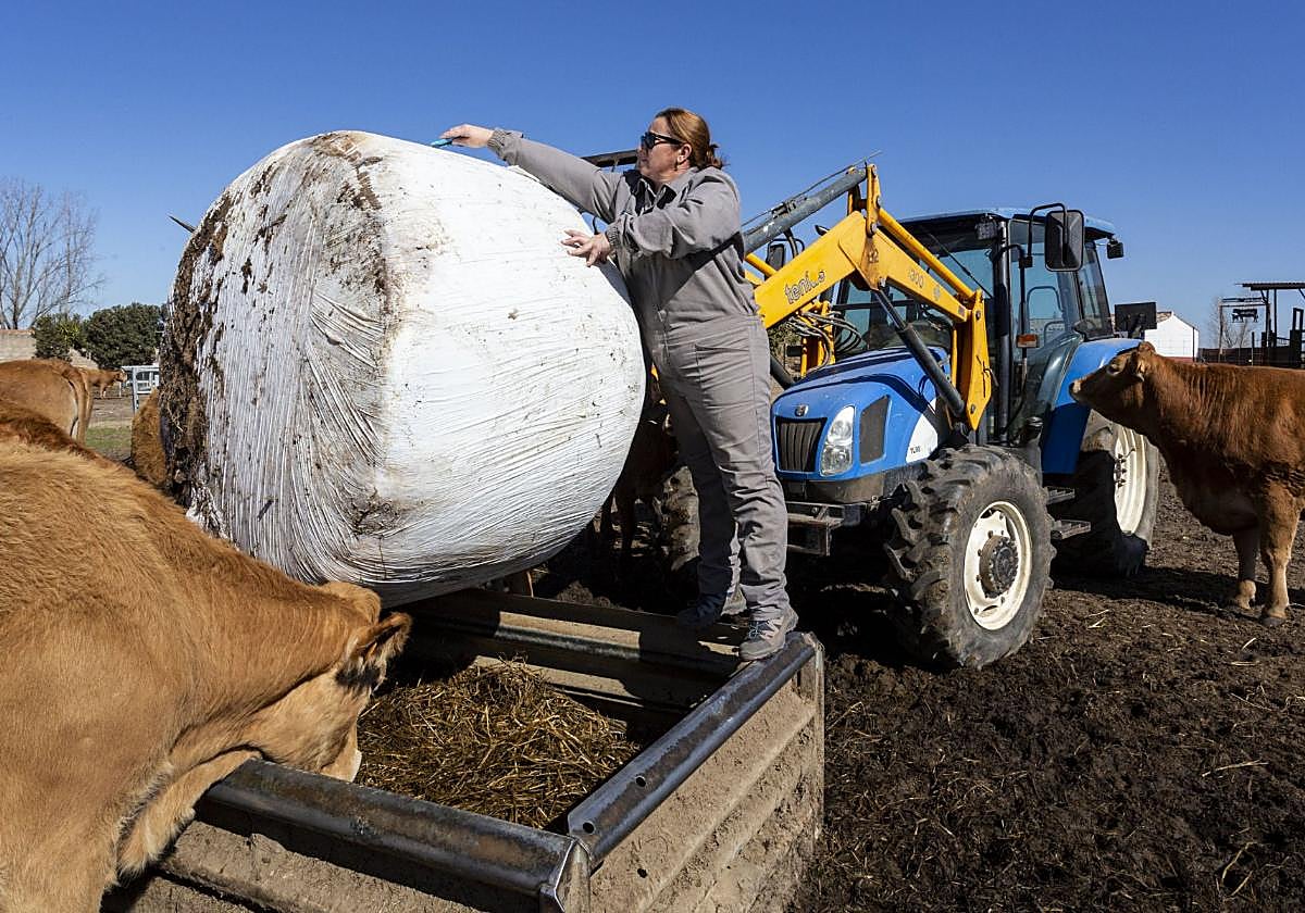 Raquel Quijada, ganadera cauriense.