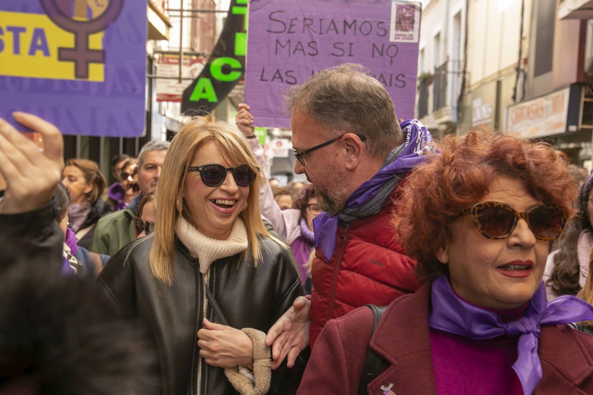 El 8M en Mérida, en imágenes