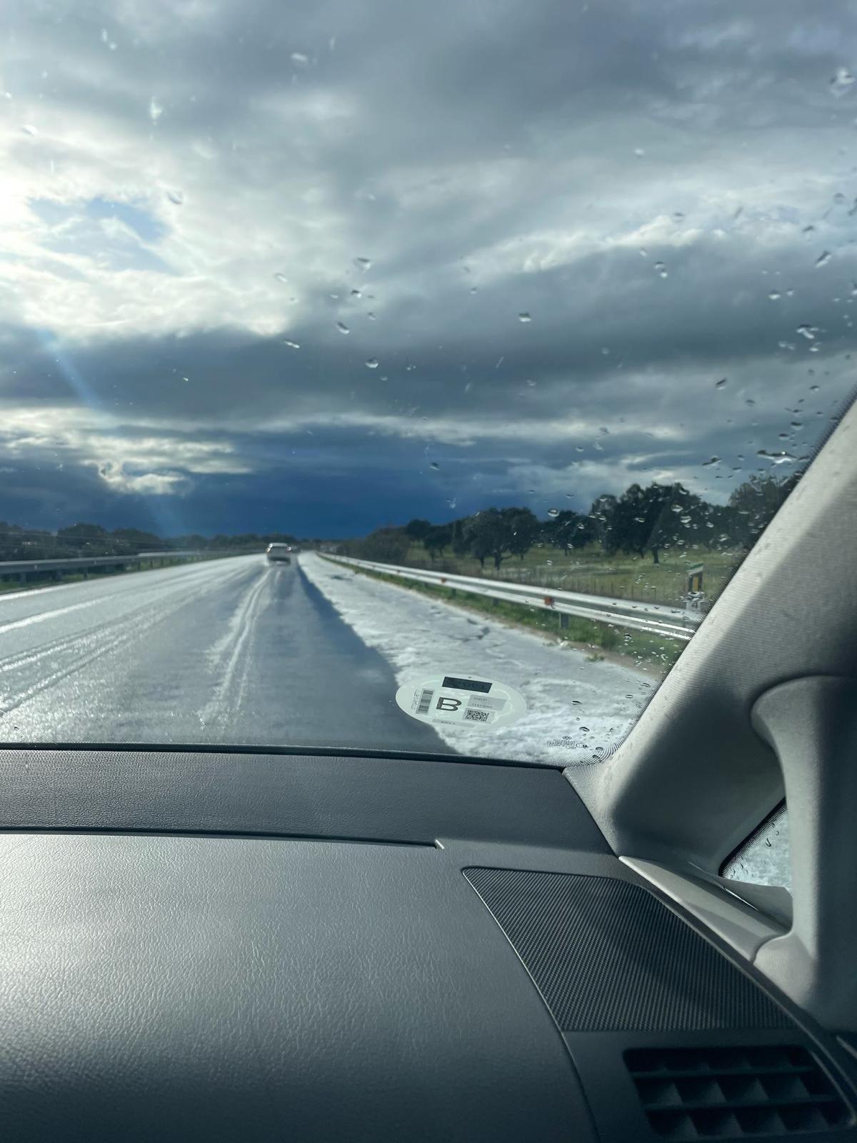 La colisión en cadena en la autovía entre Plasencia y Navalmoral, en imágenes