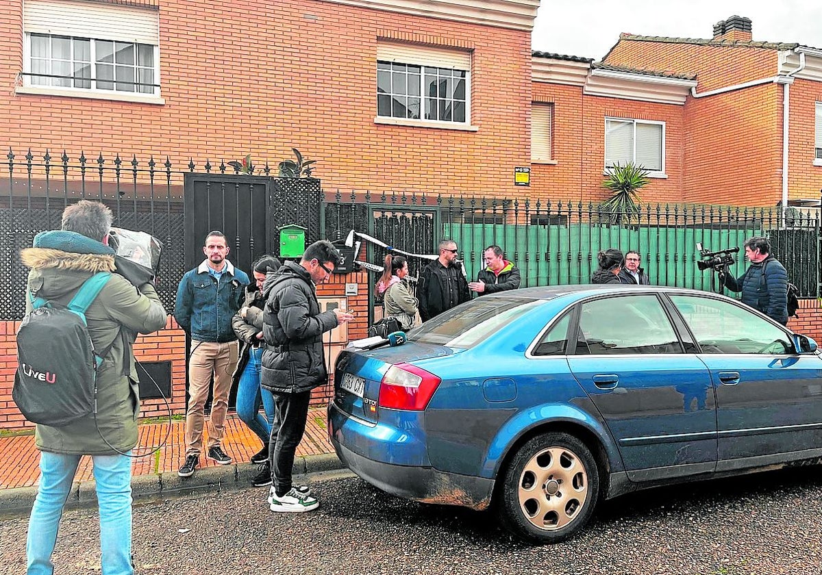 El chalet de la Urbanización Guadiana donde ocurrió el crimen.