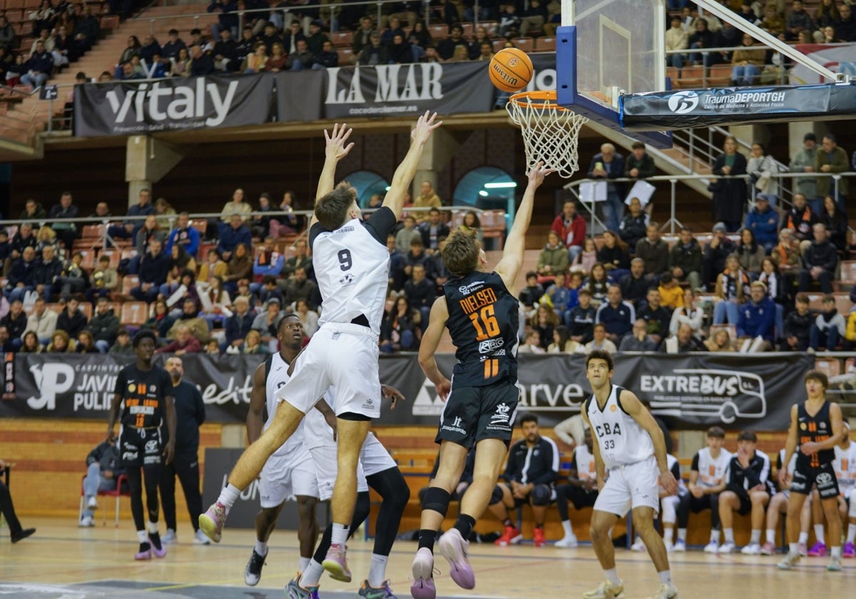 Nielsen, jugador del BCB, en un partido de esta temporada.