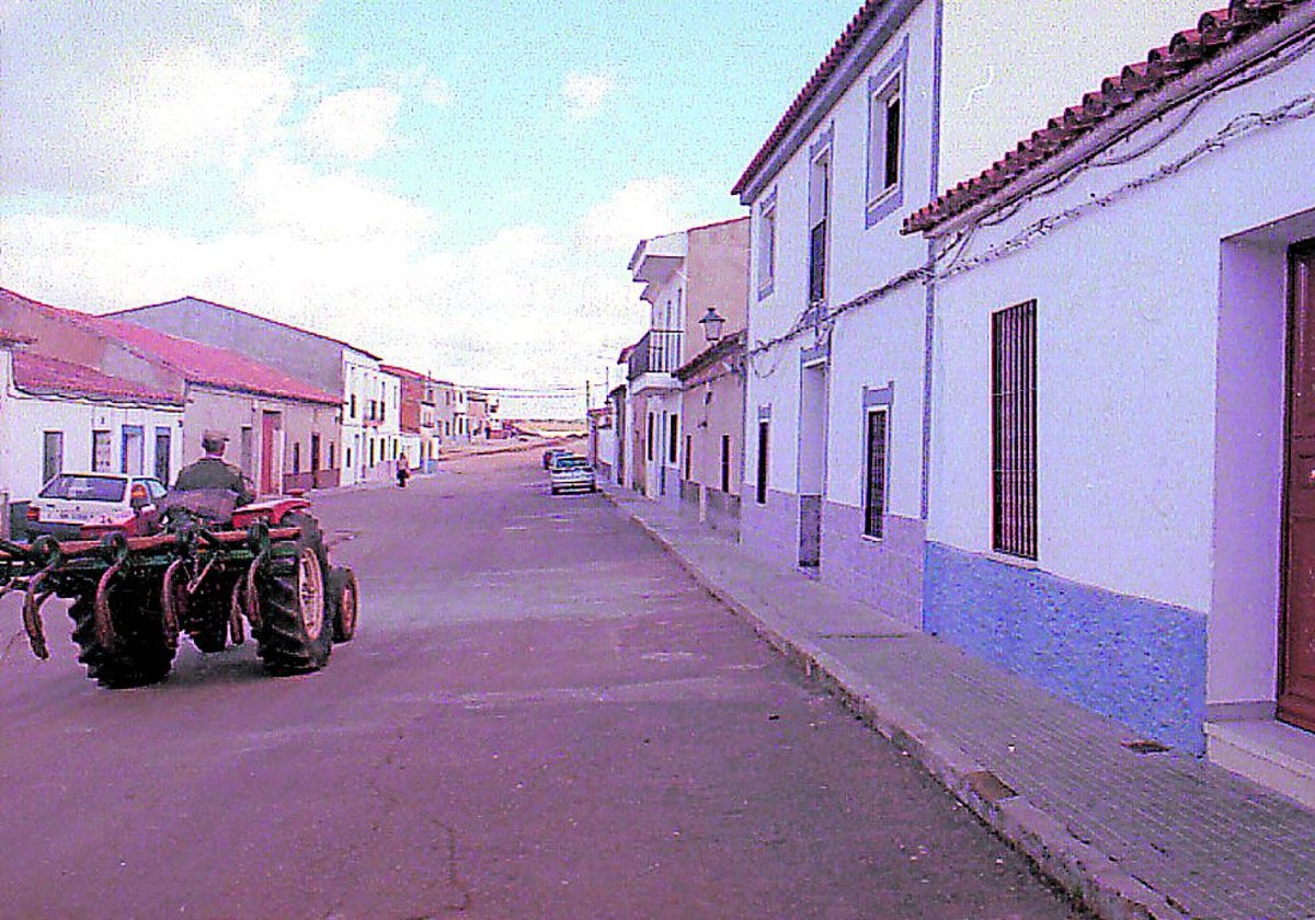 El suceso ocurrió en Oliva de Mérida.