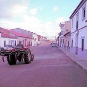 El suceso ocurrió en Oliva de Mérida.