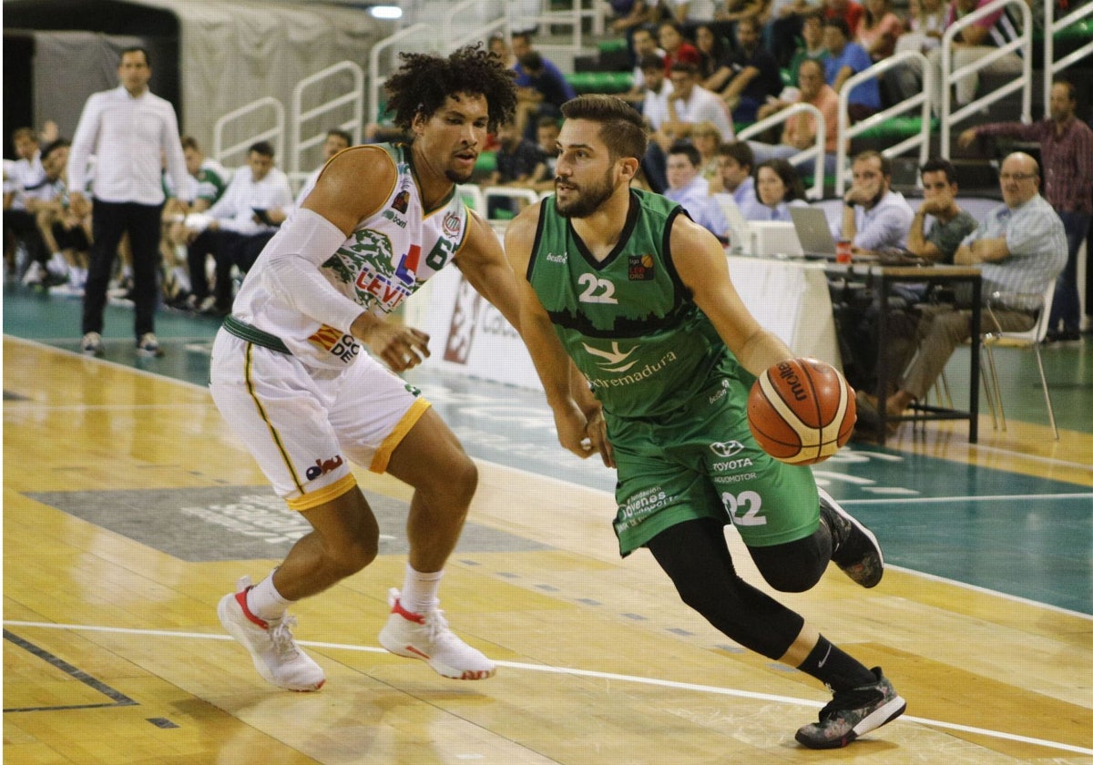 Rakocevic durante su última etapa en el Cáceres Patrimonio.