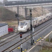 Tren Alvia que actualmente presta servicio en las conexiones entre Madrid y Badajoz.