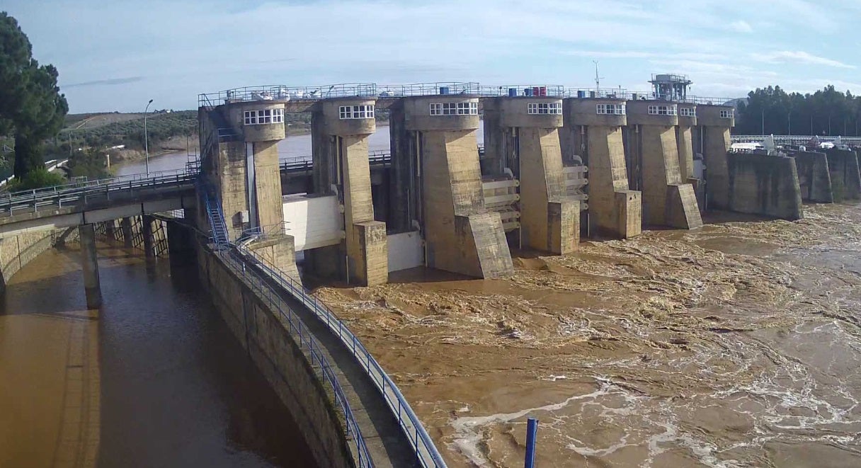 Presa de Montijo. 