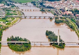 El Guadiana aguarda una nueva crecida este fin de semana