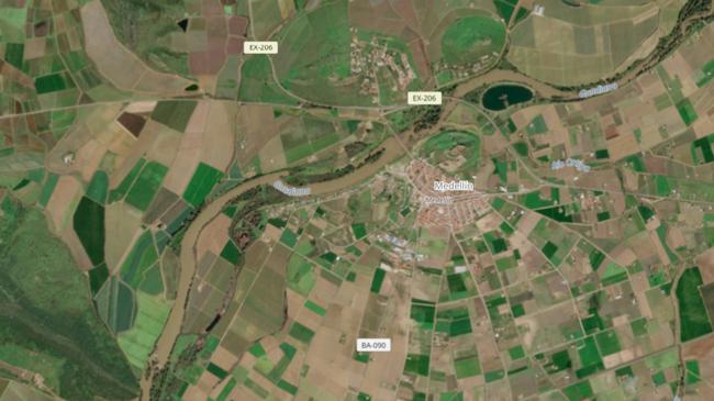 Imagen después - Así muestra Copernicus la crecida de las masas fluviales en Extremadura