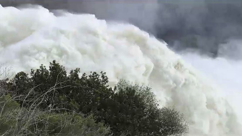 Desembalsa Valdecañas, la cuarta presa de mayor capacidad de Extremadura