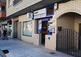 Administración de Loterías de Moraleja donde se ha validado el boleto afortunado.