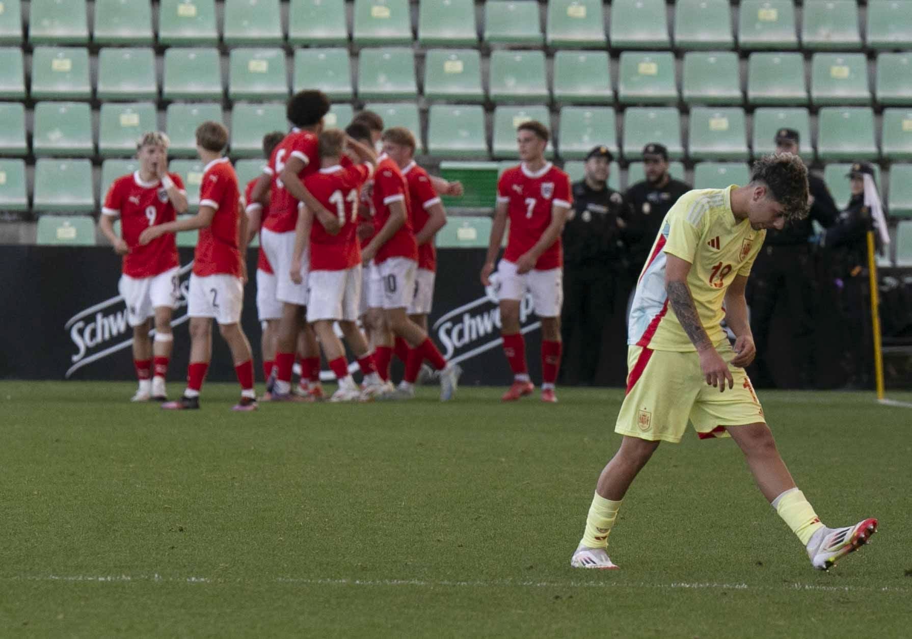 Las mejores imágenes del España-Austria en el Romano