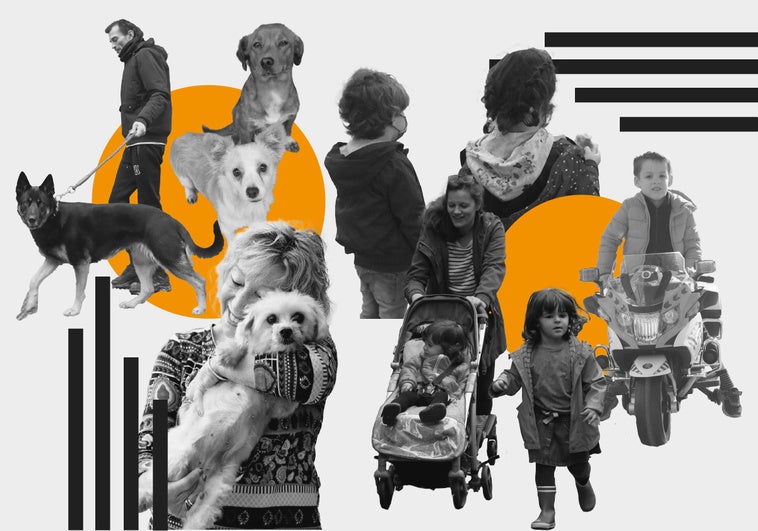 En Extremadura hay más perros que niños
