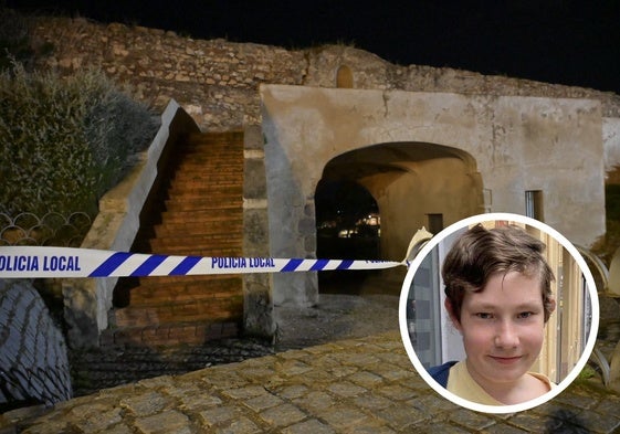 La Policía Nacional acordona la zona del parque de La Legión en la que ha sido hallado el cadáver de Tarás.