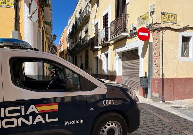 La policía evita de nuevo el intento de okupación de una casa del Casco Antiguo de Badajoz