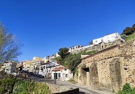 Barrio de San Lázaro, donde se produjo el tiroteo la noche del sábado.