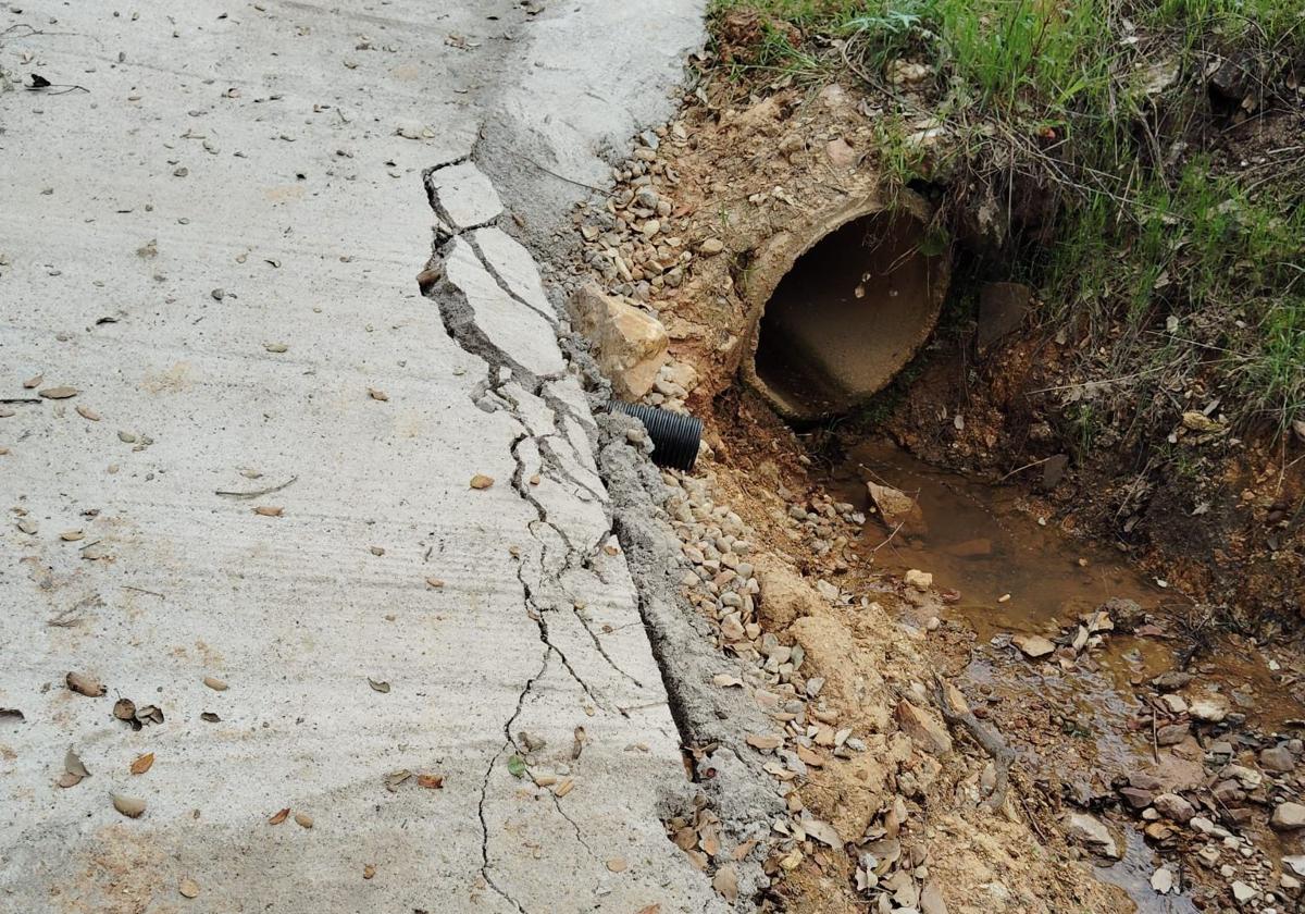 Denuncian daños en el recién reparado camino de Tijera, que llevaba años intransitable