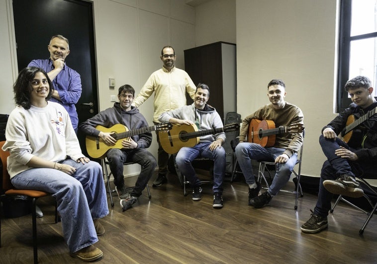 Los primeros flamencos del conservatorio de Badajoz
