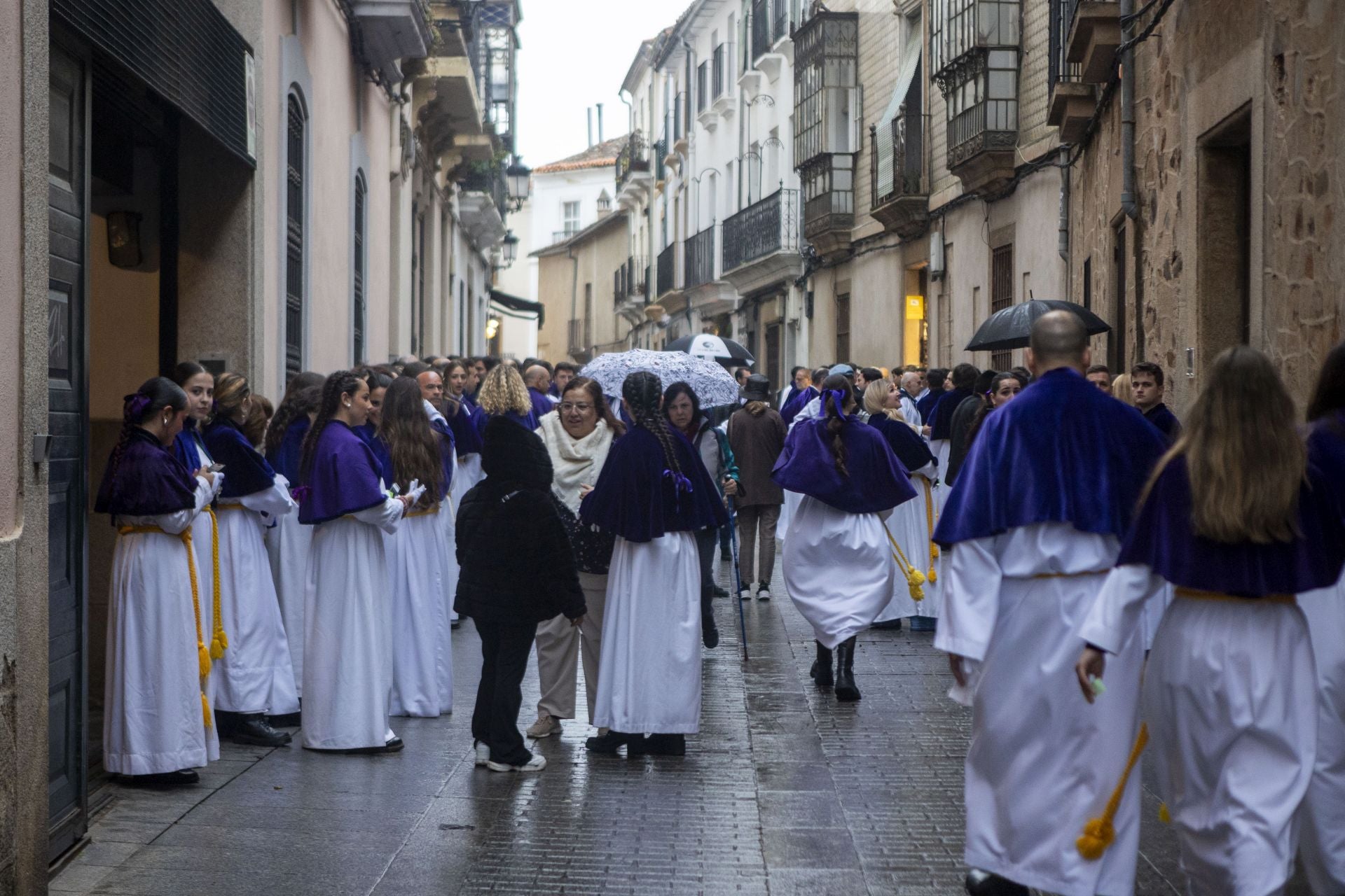 Miércoles Santo de Cáceres, en imágenes