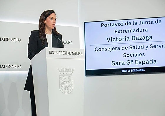 La consejera de Salud, Sara García Espada.