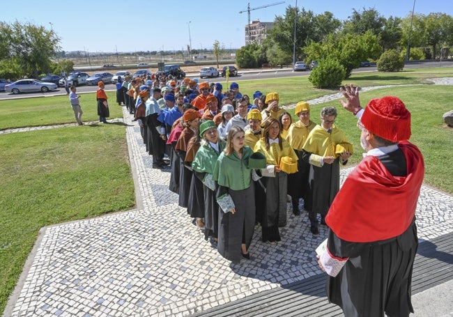 Acto de inauguración del curso actual, el pasado septiembre.