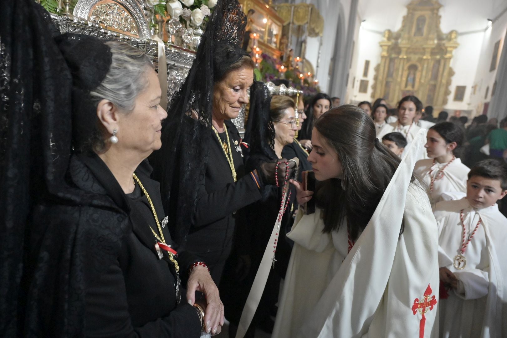 La suspensión del Santo Entierro de Badajoz, en imágenes