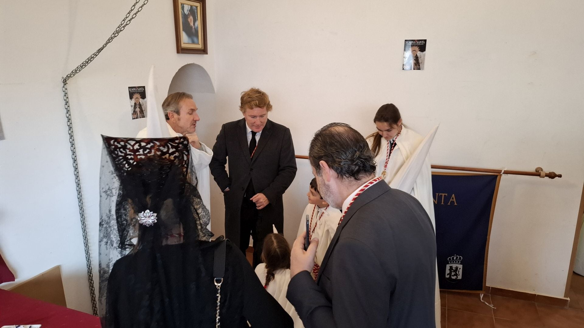 La suspensión del Santo Entierro de Badajoz, en imágenes