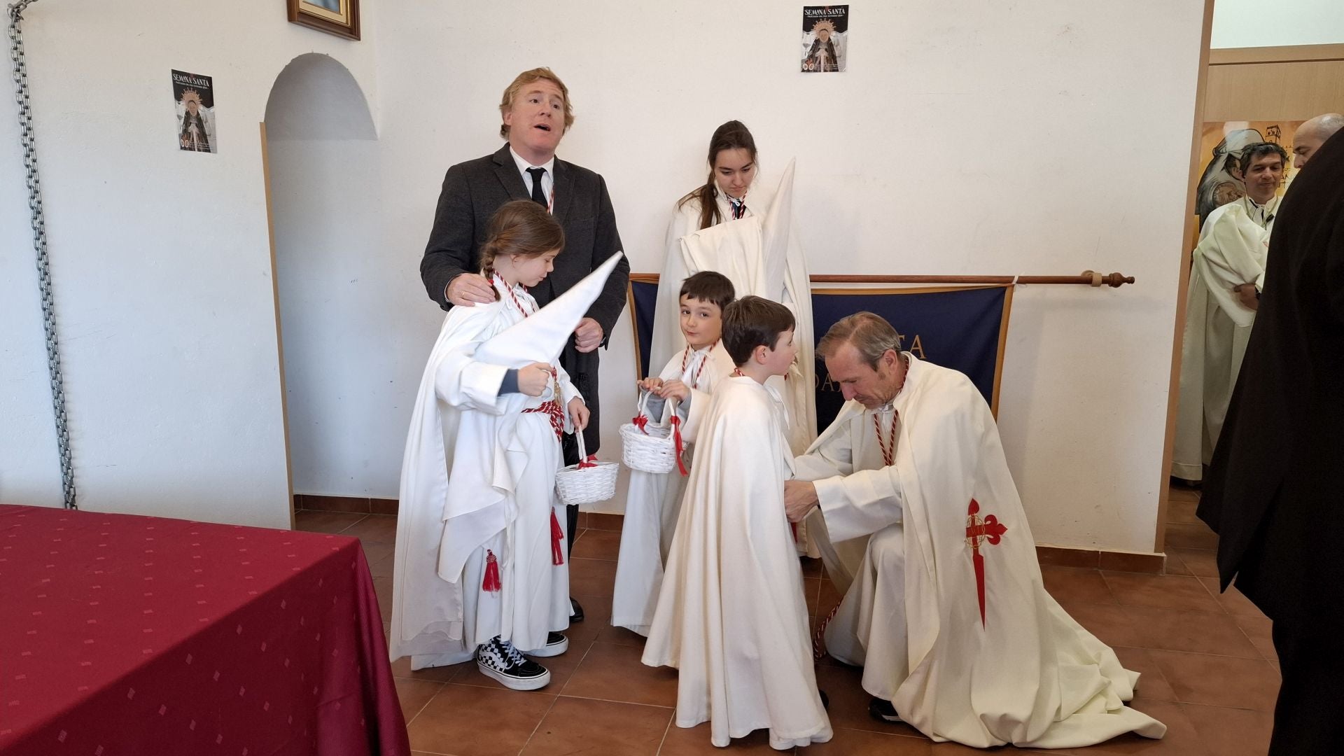 La suspensión del Santo Entierro de Badajoz, en imágenes