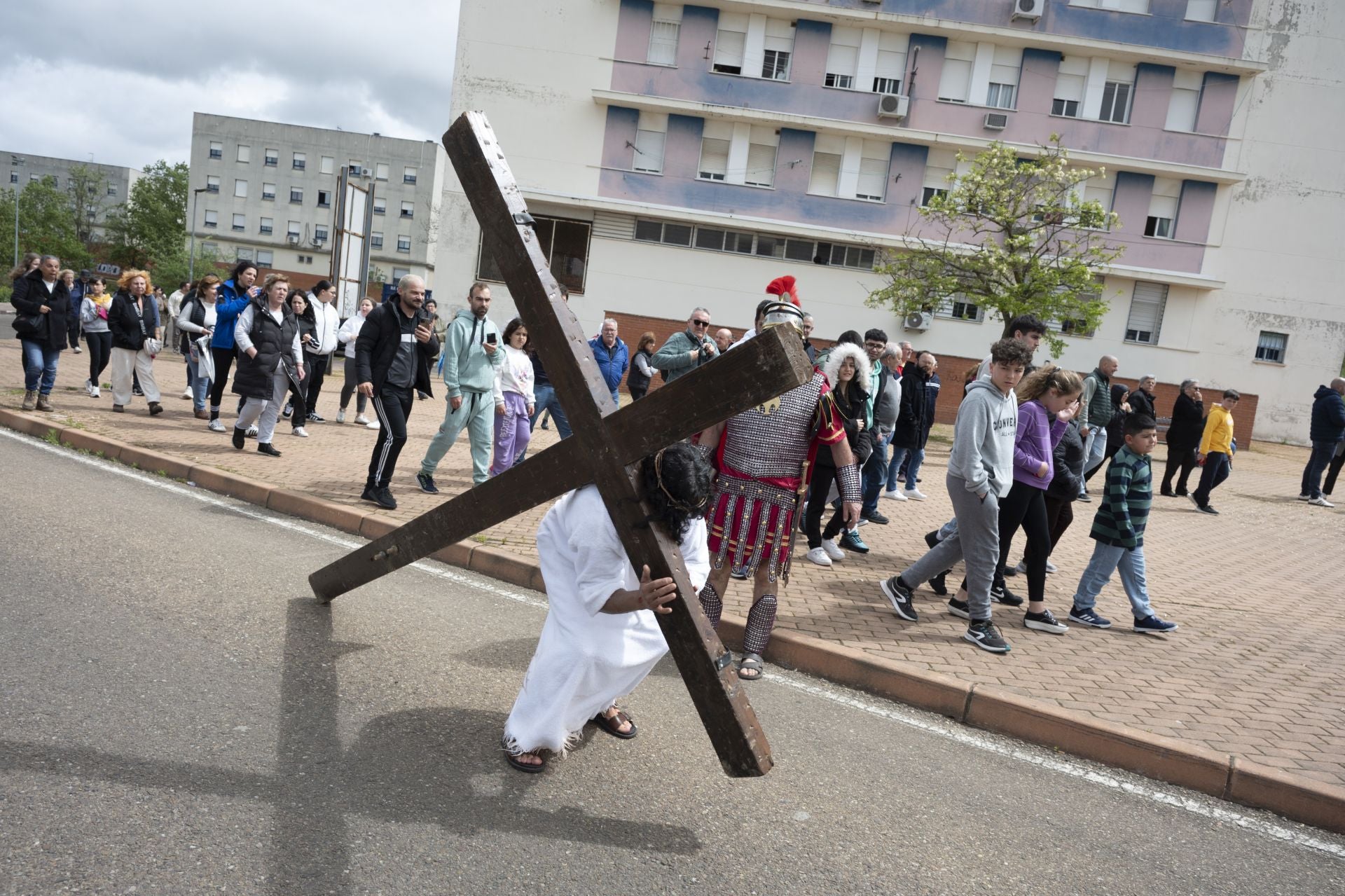 El viacrucis del Cerro de Reyes, en imágenes