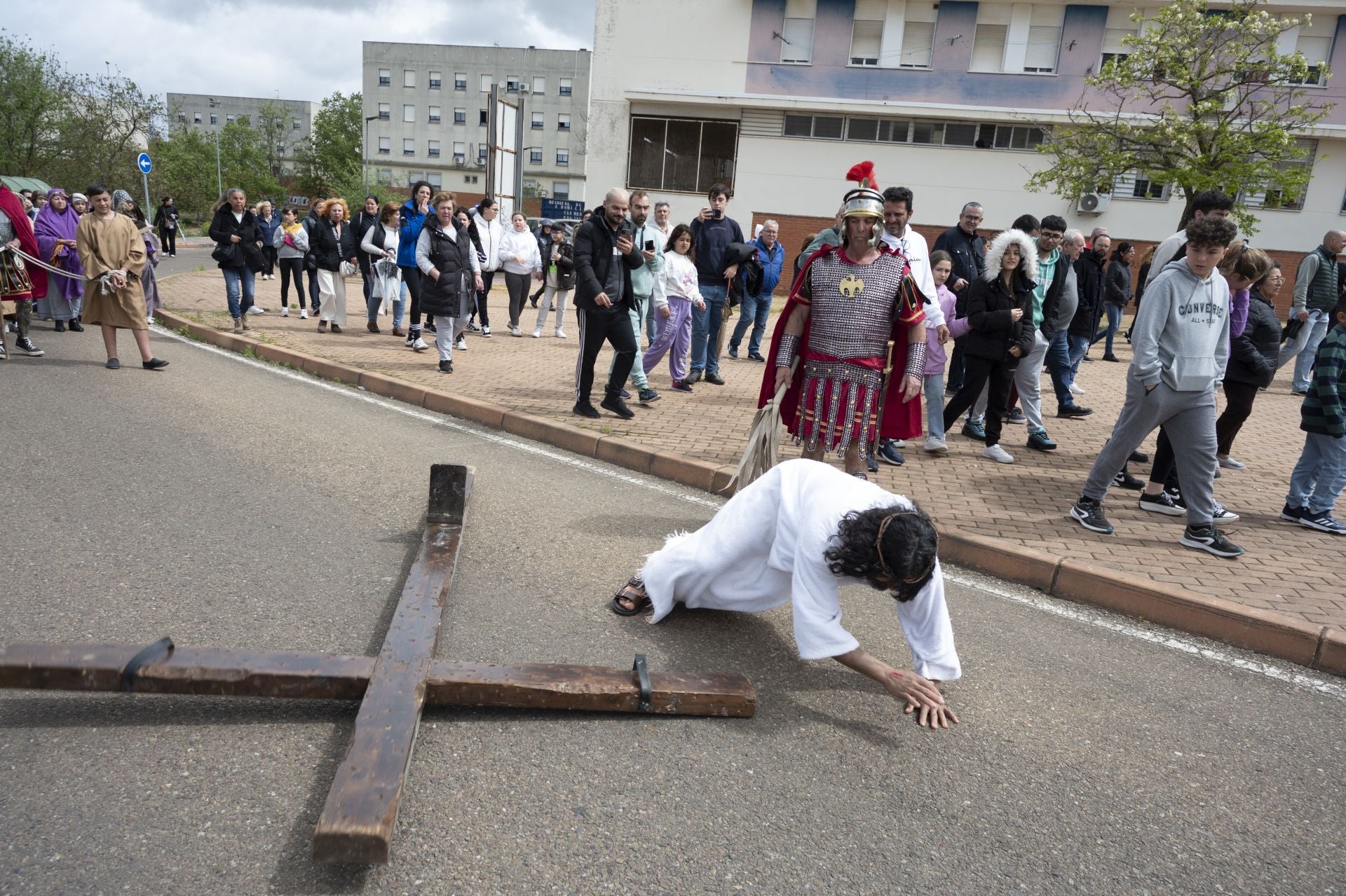 El viacrucis del Cerro de Reyes, en imágenes