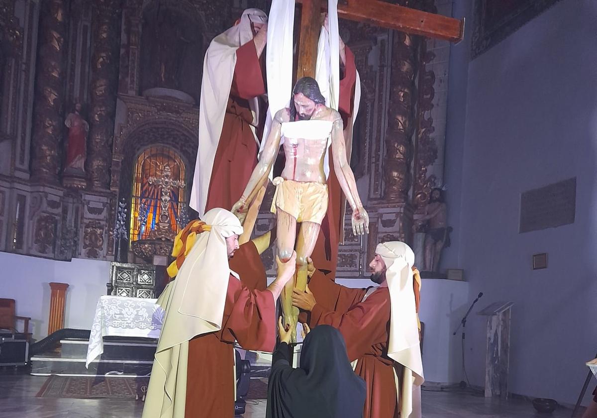 Teatralización del Descendimiento en Feria