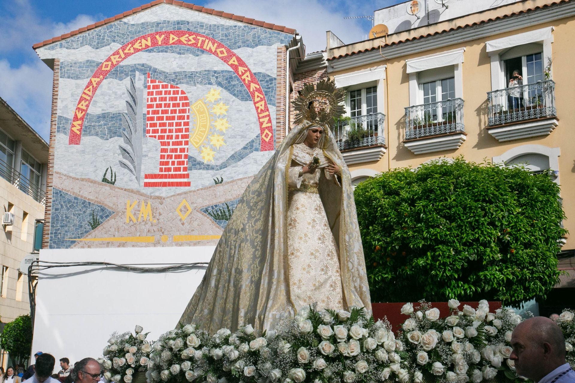 Fotos | Así fue la procesión de Jesús Resucitado en Mérida