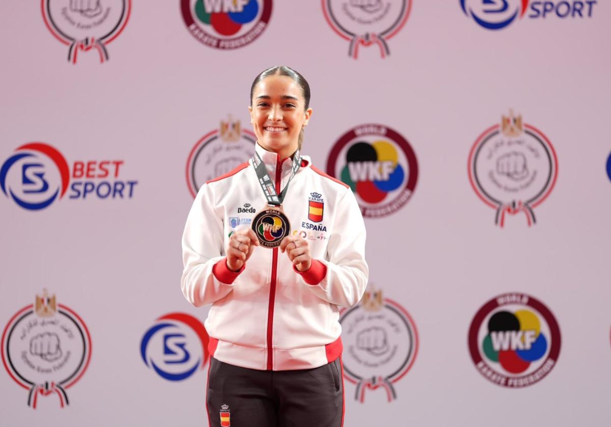 Paola García, bronce en la Premier de El Cairo