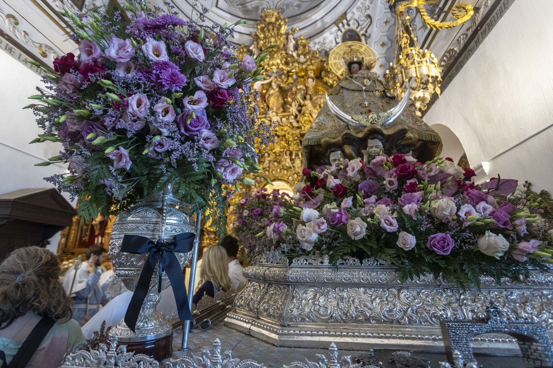 La bajada de la Virgen de la Montaña a la ciudad, en imágenes