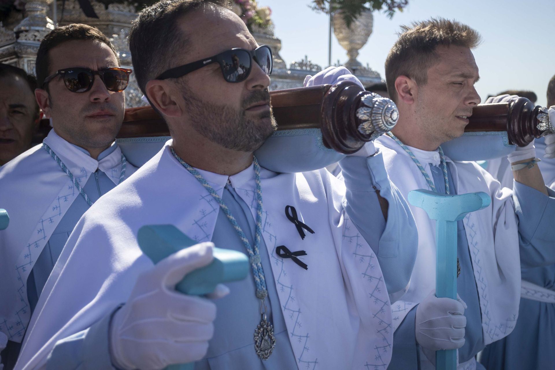 La bajada de la Virgen de la Montaña a la ciudad, en imágenes