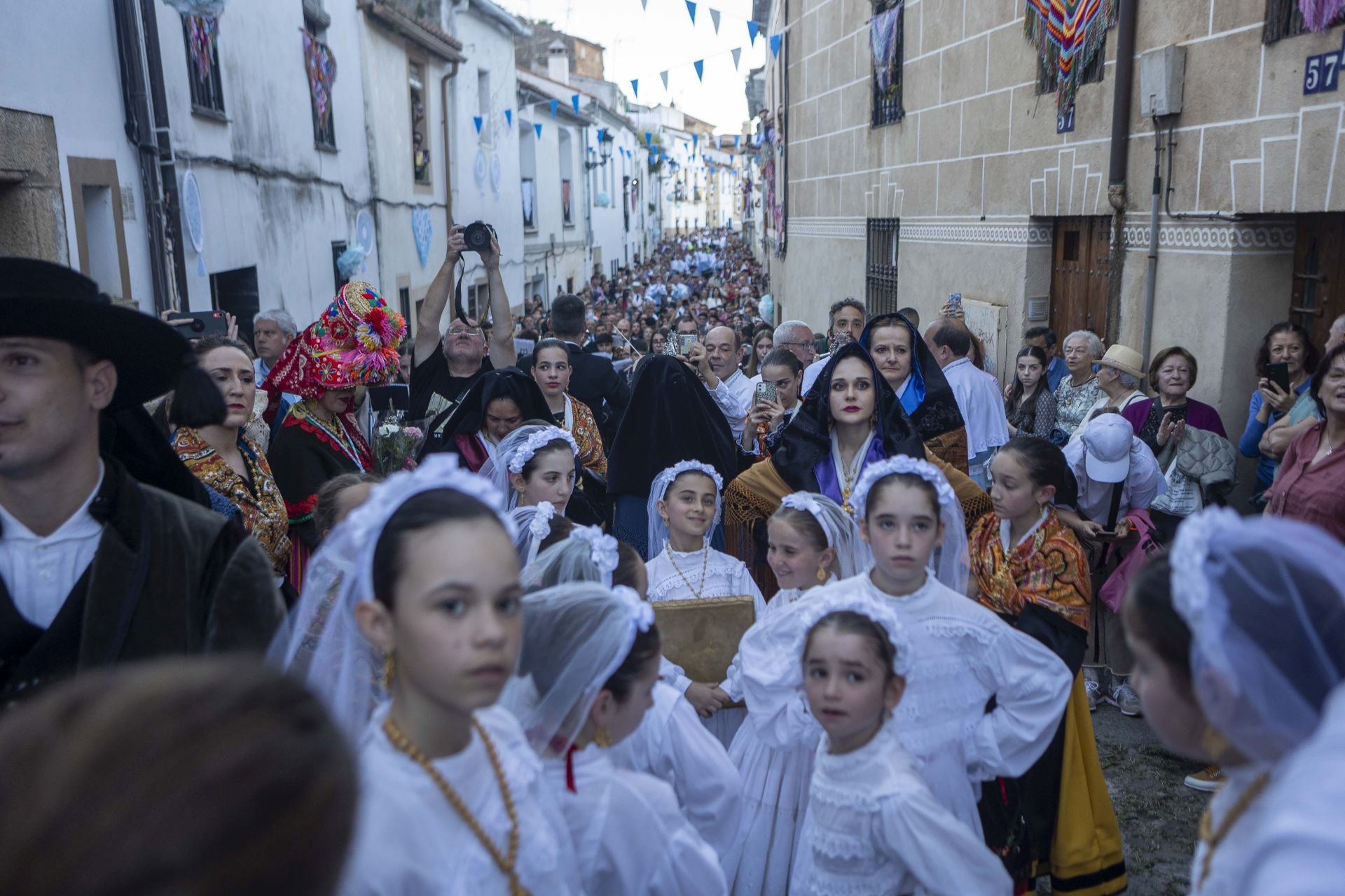 La bajada de la Virgen de la Montaña a la ciudad, en imágenes