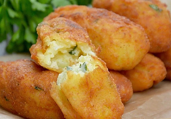 Croquetas de patata y queso