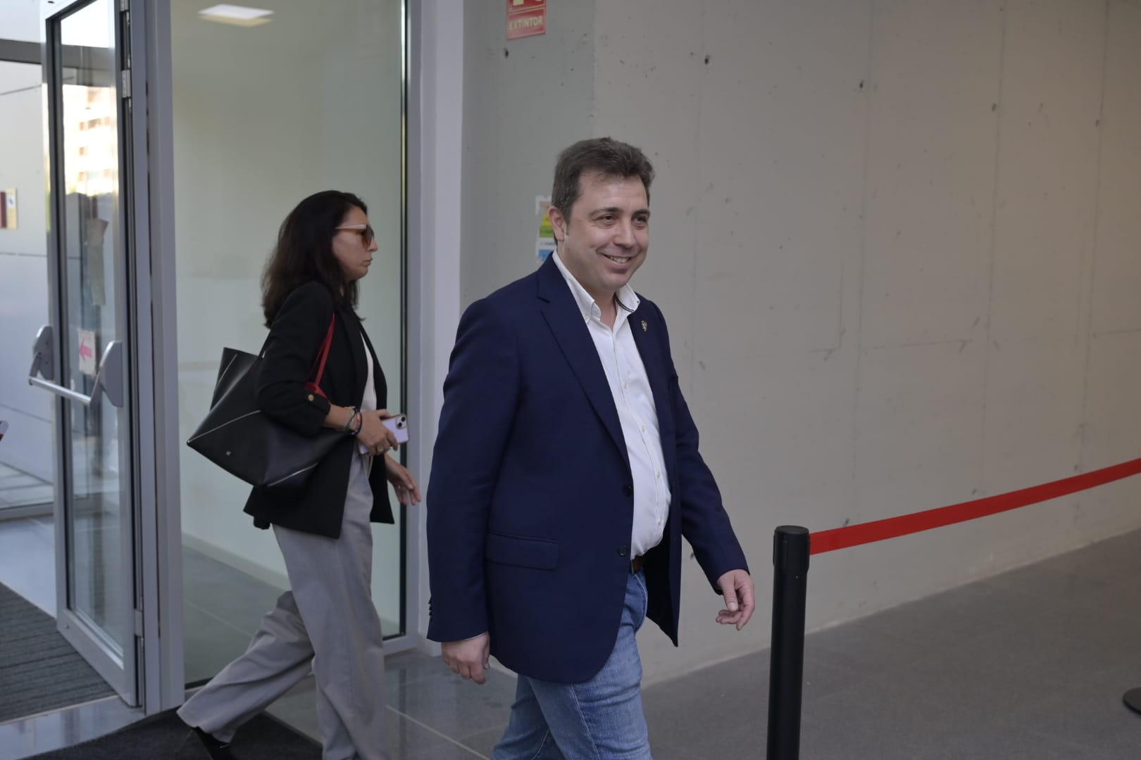 Fotos | David Sánchez declara este viernes en el juzgado de Badajoz