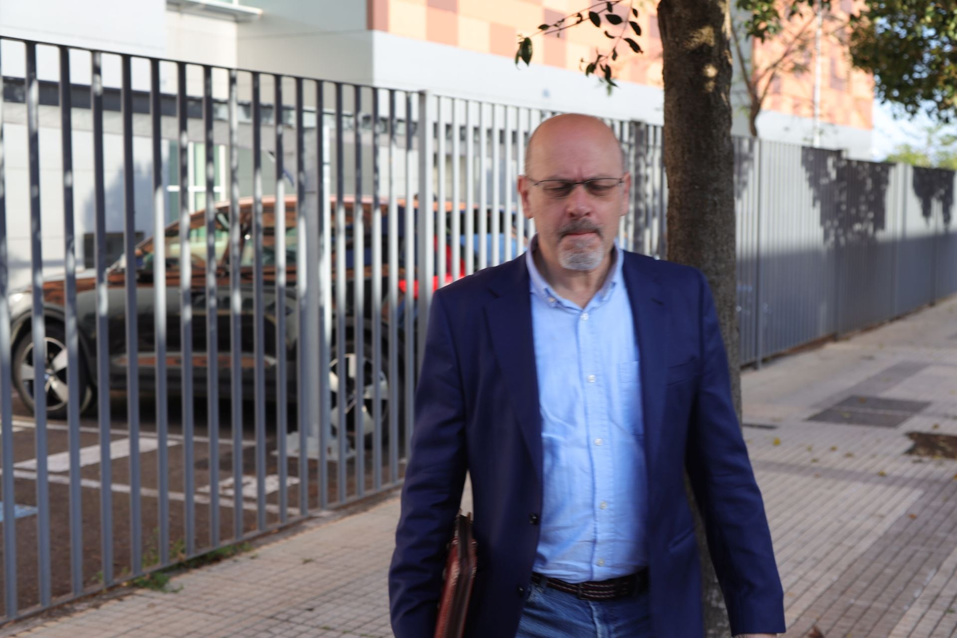 Fotos | David Sánchez declara este viernes en el juzgado de Badajoz
